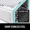imageGORILLA GRIP XL 4Sided Cheese Grater With Container 100 BPAFree Stainless Steel Box Graters Parmesan Shredder Grate Cheeses Shred Veggies Slip Resistant Handle Dishwasher Safe Zester BlackMint