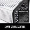 imageGORILLA GRIP XL 4Sided Cheese Grater With Container 100 BPAFree Stainless Steel Box Graters Parmesan Shredder Grate Cheeses Shred Veggies Slip Resistant Handle Dishwasher Safe Zester BlackBlack