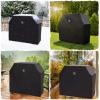 imageRugged Rhino Heavy Duty Grill Cover for Outdoor Grills All Season Three Layer Waterproof Covers UV Resistant Windproof Secure Buckle Closure Grilling Griddle Outside Storage 55x23x42 BlackBlack