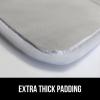 imageThe Original GORILLA GRIP Ironing Board Cover and Pad Silicone Coating Thick Scorch Resistant Padding Heavy Duty Iron Covers Standard Boards Hook and Loop Fastener Strap Silver 15x54Silver