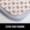 imageThe Original GORILLA GRIP Ironing Board Cover and Pad Silicone Coating Thick Scorch Resistant Padding Heavy Duty Iron Covers Standard Boards Hook and Loop Fastener Strap Silver 15x54Pink Floral
