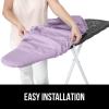 imageThe Original GORILLA GRIP Ironing Board Cover and Pad Silicone Coating Thick Scorch Resistant Padding Heavy Duty Iron Covers Standard Boards Hook and Loop Fastener Strap Silver 15x54Light Purple
