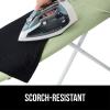 imageThe Original GORILLA GRIP Ironing Board Cover and Pad Silicone Coating Thick Scorch Resistant Padding Heavy Duty Iron Covers Standard Boards Hook and Loop Fastener Strap Silver 15x54Sage