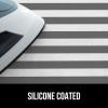 imageThe Original GORILLA GRIP Ironing Board Cover and Pad Silicone Coating Thick Scorch Resistant Padding Heavy Duty Iron Covers Standard Boards Hook and Loop Fastener Strap Silver 15x54Striped WhiteGray
