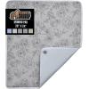 imageThe Original GORILLA GRIP Ironing Board Cover and Pad Silicone Coating Thick Scorch Resistant Padding Heavy Duty Iron Covers Standard Boards Hook and Loop Fastener Strap Silver 15x54Gray Floral