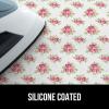 imageThe Original GORILLA GRIP Ironing Board Cover and Pad Silicone Coating Thick Scorch Resistant Padding Heavy Duty Iron Covers Standard Boards Hook and Loop Fastener Strap Silver 15x54Pink Floral
