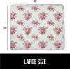 imageThe Original GORILLA GRIP Ironing Board Cover and Pad Silicone Coating Thick Scorch Resistant Padding Heavy Duty Iron Covers Standard Boards Hook and Loop Fastener Strap Silver 15x54Pink Floral