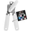 imageGORILLA GRIP Heavy Duty Stainless Steel Smooth Edge Manual Can Opener and Bottle Openers Soft Comfortable Handle Oversized Handheld Turn Knob US Designed Multifunctional Kitchen Tool WhiteWhite