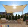 imageGORILLA GRIP Heavy Duty Sun Shade UV Protection Fade Tear and Rust Resistant Rectangle Sunshade Canopy Curved Edges Blocks Sunlight Breathable Sail Outdoor Patio Lawn Garden 10x13 FT SandSand