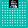 imageGORILLA GRIP Patented Square Shower Stall Mat Small Bathtub Floor Mats for Stand Up Showers with Suction Cups and Drainage Holes Machine Wash Soft on Feet Bathroom Accessories 21x21 Inch ClearTurquoise Opaque