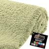 imageGORILLA GRIP Premium Luxury Bath Rug Absorbent Soft Thick Shag Plush Bathroom Mat Rugs Machine Washable Microfiber Quick Dry Mats for Shower Bathtub and Floor Accessories 24x17 GraySage