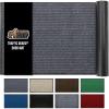 imageGORILLA GRIP Traffic Guard Door Mat 2 Pack Heavy Duty Waterproof Doormat Commercial Office Space Welcome Mats Stain and Fade Resistant Low Profile Strong Rubber Backing 29x17 GrayCharcoal Gray