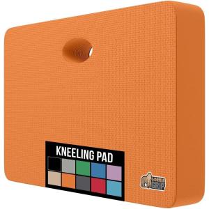 imageGORILLA GRIP Extra Thick Patent Pending Garden Kneeling Pad 175 x 11 Inch Supportive Soft Foam Knee Cushioning for Gardening Water Resistant Bathing Baby Working Supplies Lightweight BlackOrange