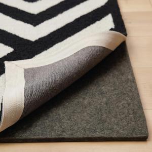 imageGORILLA GRIP Felt and Natural Rubber Stay in Place Slip Resistant Rug Pad 18in Thick 5x7 FT Protective Padding Under Area Rugs Cushioned Gripper Pads Carpet Runners Hardwood Floors Protection2 x 3 Rectangular