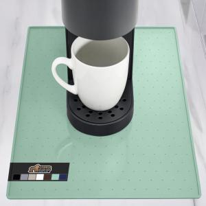imageGORILLA GRIP Silicone Coffee Mat Espresso Drink Bar Station Accessories Use Under Machine Waterproof Heat Resistant MultiUse Dish Drying Mats Stays in Place Kitchen Home Decor 115x185 BlackMint