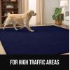 imageGORILLA GRIP Slip Resistant Soft Washable Stain Resistant Area Rug Plush Thick Carpet for Bedroom Living Room No Shed Floor Rugs Pet Friendly Dorm Essentials Kid Nursery Home Decor 2x3 GrayNavy Blue