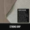 imageGORILLA GRIP Slip Resistant Soft Washable Stain Resistant Area Rug Plush Thick Carpet for Bedroom Living Room No Shed Floor Rugs Pet Friendly Dorm Essentials Kid Nursery Home Decor 2x3 GrayTaupe