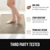 imageGORILLA GRIP Exfoliating Bath and Shower Mat Textured Backing Soft LoofahStyle Foot Scrubber for Outside or Inside Bathtub Quick Dry Easy Drainage Tub Floor Mats Bathroom Essentials 24x16 GrayBeige