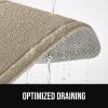 imageGORILLA GRIP Exfoliating Bath and Shower Mat Textured Backing Soft LoofahStyle Foot Scrubber for Outside or Inside Bathtub Quick Dry Easy Drainage Tub Floor Mats Bathroom Essentials 24x16 GrayBeige