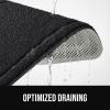 imageGORILLA GRIP Exfoliating Bath and Shower Mat Textured Backing Soft LoofahStyle Foot Scrubber for Outside or Inside Bathtub Quick Dry Easy Drainage Tub Floor Mats Bathroom Essentials 24x16 GrayBlack