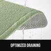 imageGORILLA GRIP Exfoliating Bath and Shower Mat Textured Backing Soft LoofahStyle Foot Scrubber for Outside or Inside Bathtub Quick Dry Easy Drainage Tub Floor Mats Bathroom Essentials 24x16 GraySage