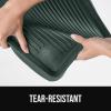 imageGORILLA GRIP Natural Rubber Indoor Outdoor Boot Tray for Shoes Waterproof Winter Mat with Raised Edges and Handle Tear Resistant Heavy Duty Home Garage Floor Mats Easy Clean Shoe Trays 24x16 BlackHunter Green