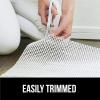 imageGORILLA GRIP Premium Dual Sided Extra Thick 6x9 Rug Gripper Pad for Hardwood Floors Breathable Slip Resistant Pad Grips Under Carpet Area Rugs for Hard Surface Floor Protection Easy Trim Mats BeigeCream